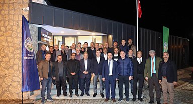 Kayseri Talas'ta muhtarlar Akçakaya'da buluştu