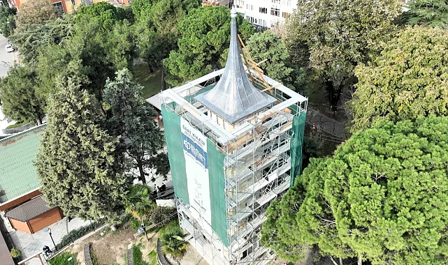 Kocaeli Büyükşehir'den tarihi kuleye dokunuş