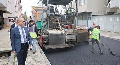 Kocaeli Çayırova'da yollar yenileniyor