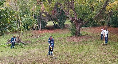 Kocaeli Darıca Millet Bahçesi'nde temizlik seferberliği