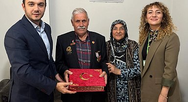 Kocaeli Gebze'de Kıbrıs Gazilerine minnet ziyareti