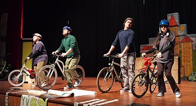 Kocaeli'de çocuklara bisiklet ve güvenli ulaşım farkındalığı