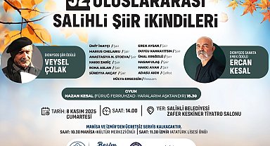 Manisa Salihli 'Şiir İkindileri'nde buluşacak