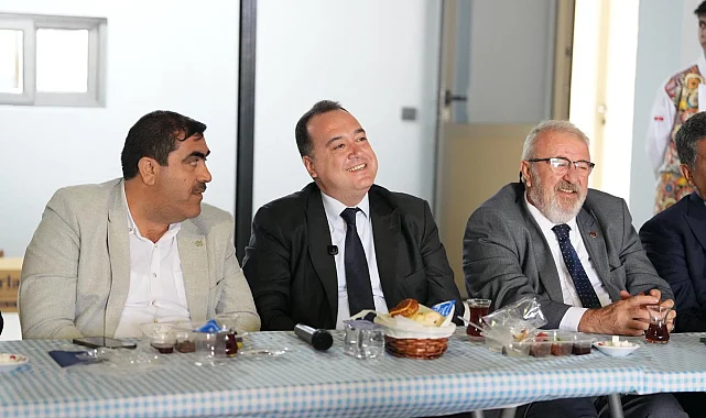 Manisa'da Başkan Dutlulu, Mermerciler Sitesi esnafıyla buluştu