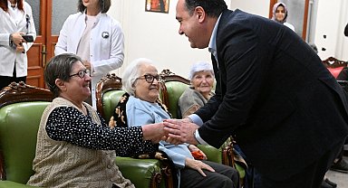 Manisa'da huzurevi ziyareti! Yaşlılara yeni proje sözü
