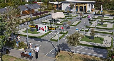 Mersin'de 'Trafik Park' çocuk neşesiyle doldu