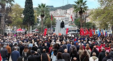 Mudanya, Atatürk'ü özlem ve saygıyla andı