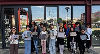 Nilüfer’de çocuklar animasyonun temellerini öğrendi