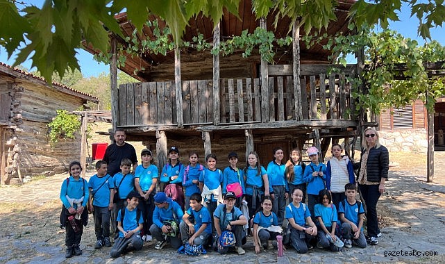 Öğrenciler, Arkeopark’ta arkeolojiyi tanıyor