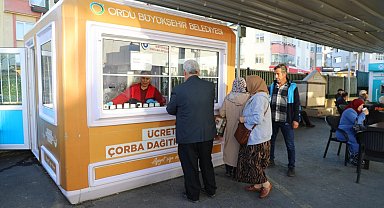 Ordu'da hastanelerde her sabah ücretsiz çorba ikramı