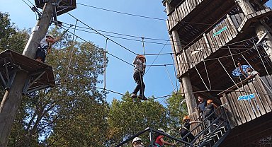 Sakarya MaceraPark'ta adrenalin dolu deneyim