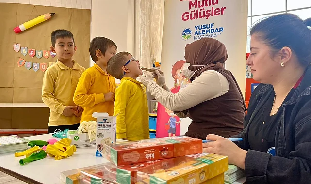 Sakarya'da 550 minik için ağız ve diş sağlığı taraması