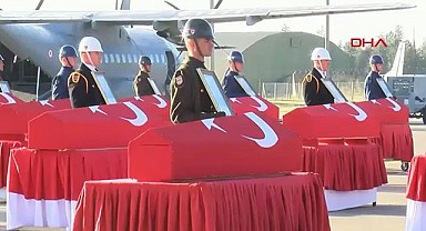 Şehitler Dualarla Uğurlandı