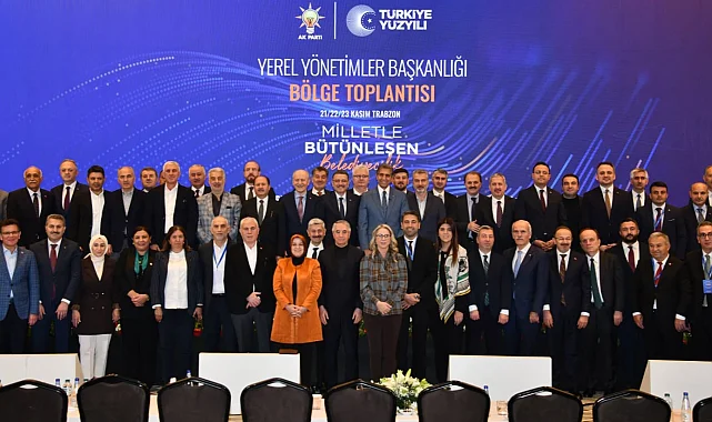 Trabzon'da Yerel Yönetimler Bölge Toplantısı tamamlandı