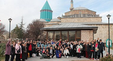 TÜED Uludağ üyelerinden Konya'ya kültür turu