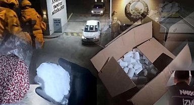 Üç ilde eş zamanlı 'Hap' darbesi! 1,9 milyon uyuşturucu hap ele geçirildi