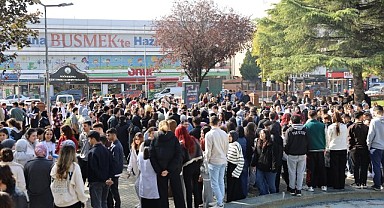 YKS Hazırlık Merkezi’nde deprem ve tahliye tatbikatı