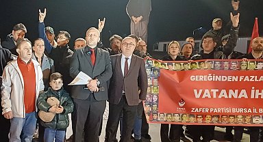 Zafer Partisi Bursa'dan 'İmralı görüşmelerine' yerinden tepki!