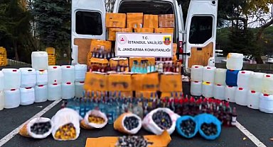 17 ilde on binlerce litre sahte alkol ele geçirildi!