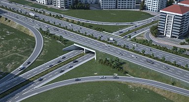 Abdülhamit Han Köprülü Kavşağı Mart'ta hizmete açılıyor