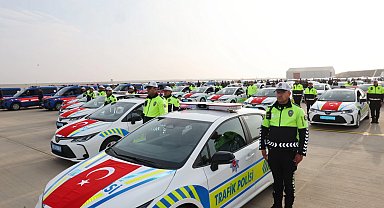 Adıyaman'da güvenlik gücü artıyor! 116 yeni araç hizmete alındı