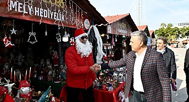 Antalya'da Başka Uysal'dan Yeni Yıl Çarşısı'na ziyaret