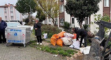 Ayazma'daki örnek katı atık uygulaya teşekkür