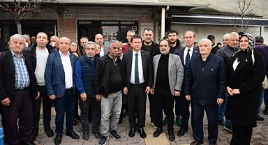 Başkan Aydın Çiftehavuzlar’da Vatandaşlarla Buluştu