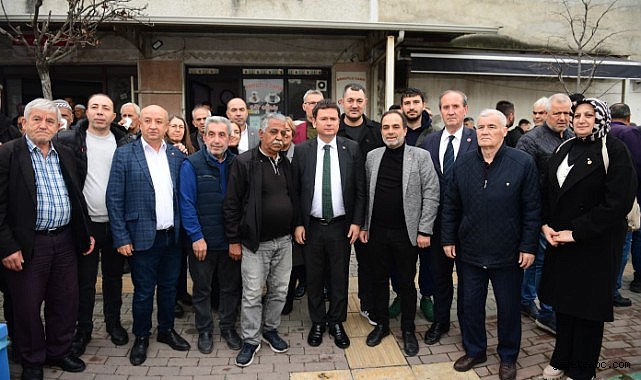 Başkan Aydın Çiftehavuzlar’da Vatandaşlarla Buluştu