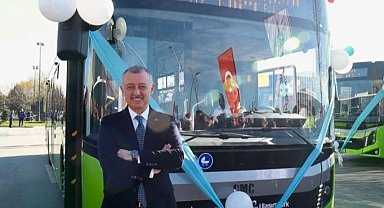 Başkan Büyükakın'ın gurur tablosu