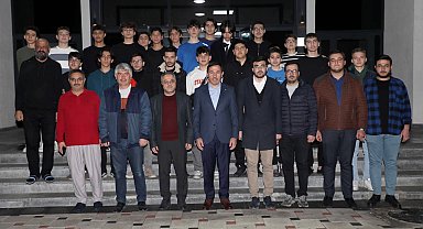 Başkan Kılca'dan Konya Hacıveyiszade Erkek Öğrenci Yurdu'na ziyaret