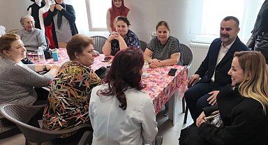 Başkan Martin'den kadınlara destek ziyareti