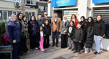 Başkan Yılmaz'dan Komşu Ziyareti