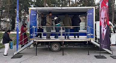 Bursa Büyükşehir öğrencilerin içlerini ısıtıyor