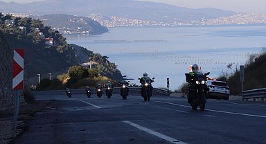 Bursa Jandarma'dan motosiklet sürücülerine ileri sürüş kursu