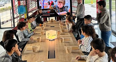 Bursa Nilüfer'de çocuklar sanatla iç içe