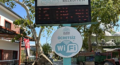 Bursa Nilüfer'de ücretsiz internet noktası 40'a ulaştı