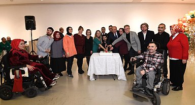 Bursa Osmangazi'de kalpleri ısıtan yeni yıl buluşması