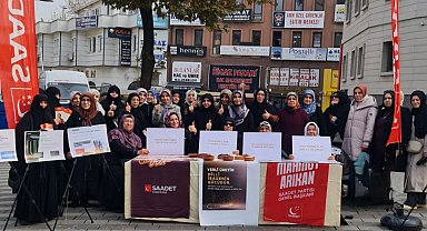 Bursa'da Saadet Partili kadınlardan 'yerli üretim' vurgusu