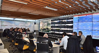 Büyükşehir'de kışa hazırlık tatbikatı