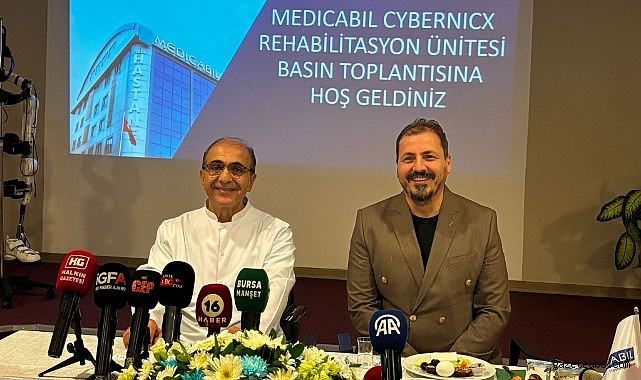 Cyber-Nöro Robotik Yürüme Rehabilitasyon Ünitesi tanıtıldı