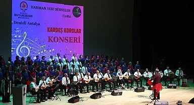 Denizli'de sanatseverlere 'Kardeş Korolar Konseri'