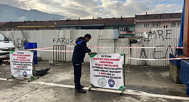 Düzce Yığılca'da pazarcı esnafına faaliyetten men cezası