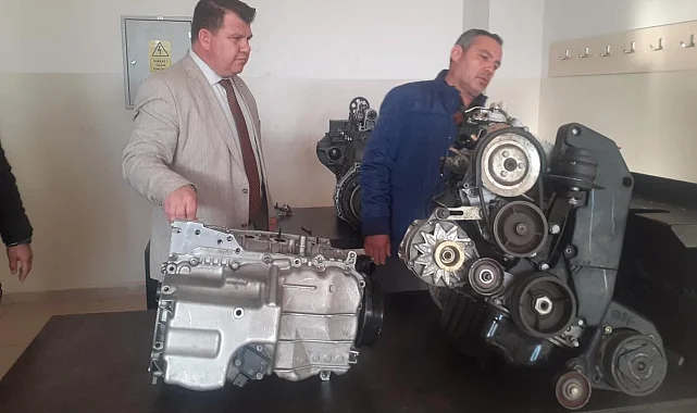 Edirne Keşan MTAL'de eğitim alanları yerinde görüldü