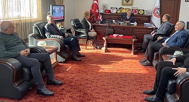 Erzurum'da İYİ Parti'den oda ve dernek ziyareti