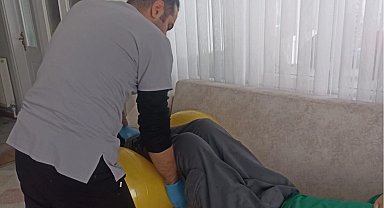 Gaziantep Büyükşehir'den evde fizik tedavi hizmeti