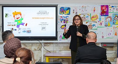 Gaziantep'te Yetenek Kaşifi Projesi okullarda tanıtılıyor