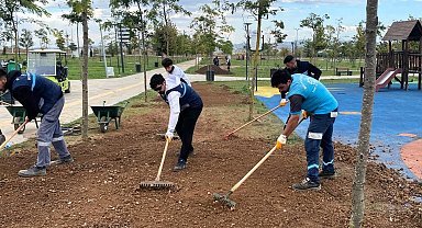Gebze Millet Bahçesi'nde etkin çalışma