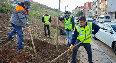 İstanbul Maltepe'de Zümrütevler'in parkları geri dönüşümle yenileniyor