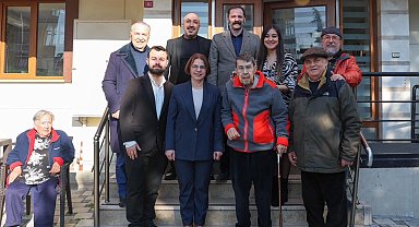 İstanbul'da usta sanatçı Zihni Göktay'a vefa ziyareti